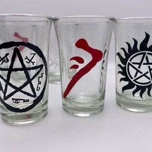 Supernatural Shot Glass Set